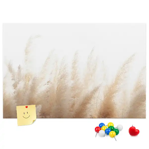 Printed Cork Board Grain abstraction