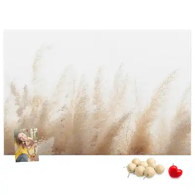 Printed Cork Board Grain abstraction