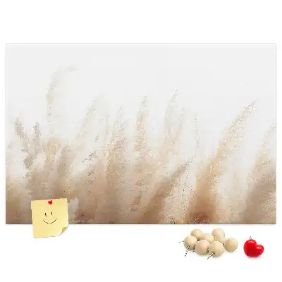 Printed Cork Board Grain abstraction