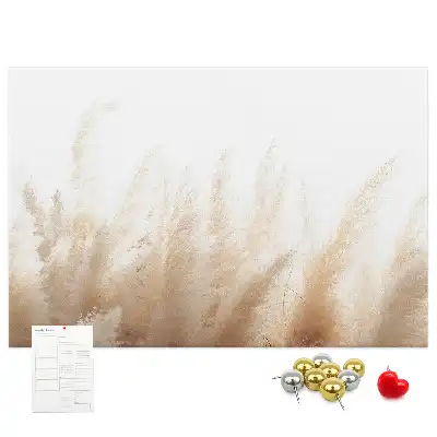 Printed Cork Board Grain abstraction
