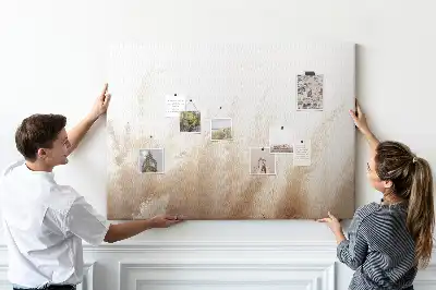 Printed Cork Board Grain abstraction