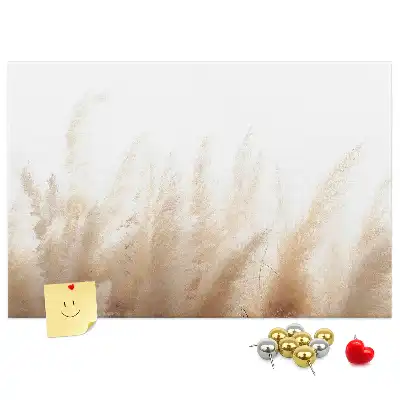 Printed Cork Board Grain abstraction