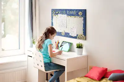 printed cork board