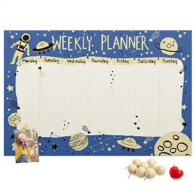 printed cork board