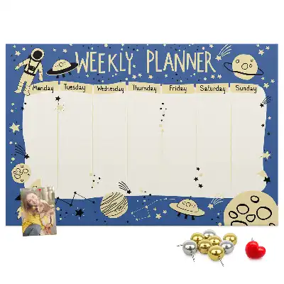 printed cork board