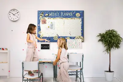 printed cork board