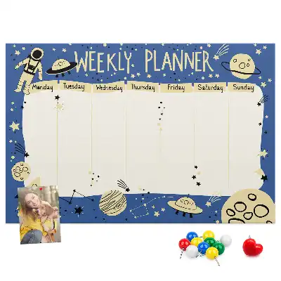 printed cork board