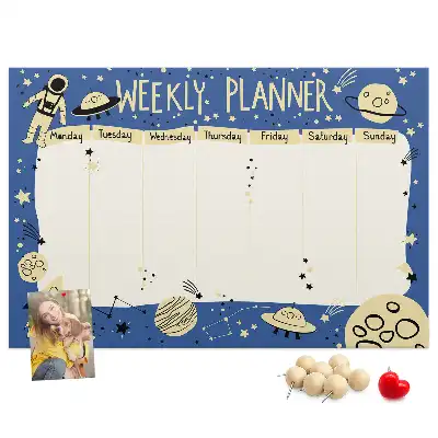 printed cork board