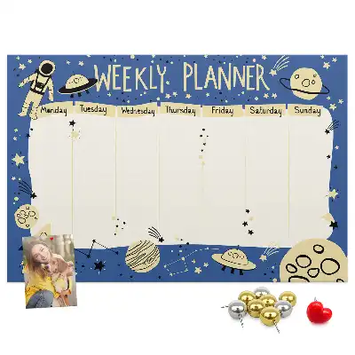printed cork board