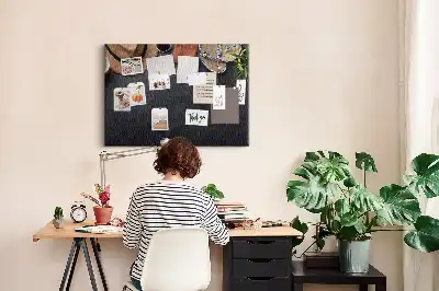 Vacation Printed Cork Memo Board