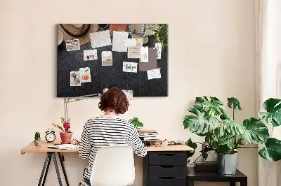 Vacation Printed Cork Memo Board