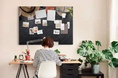 Vacation Printed Cork Memo Board