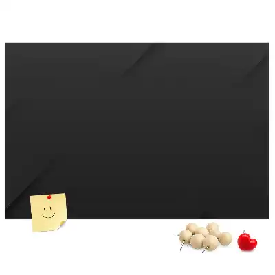 Cork memo board with dark wall pattern