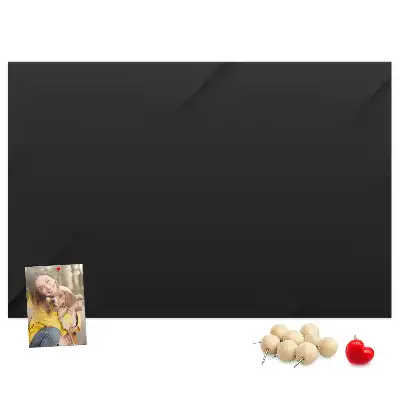 Cork memo board with dark wall pattern