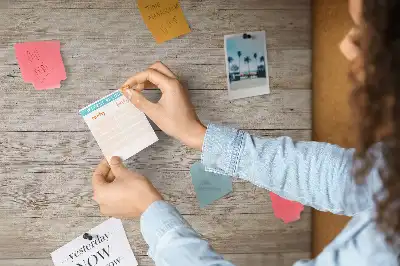Printed Cork Board Wooden panels