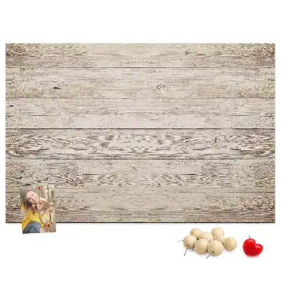Printed Cork Board Wooden panels