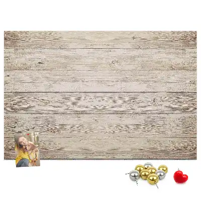 Printed Cork Board Wooden panels