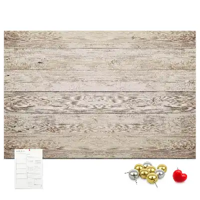 Printed Cork Board Wooden panels