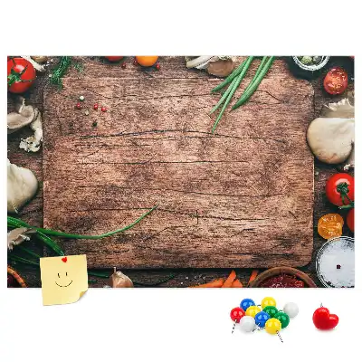 Printed Cork Memo Board Cutting board