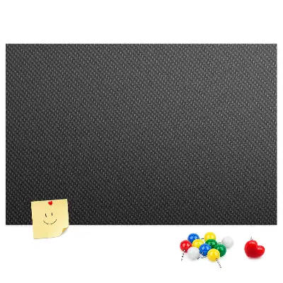 Cork memo board Dark abstraction