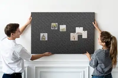 Cork memo board Dark abstraction