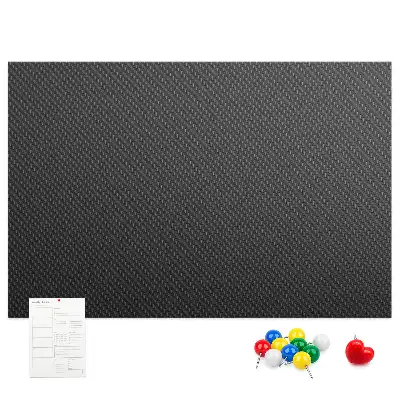 Cork memo board Dark abstraction