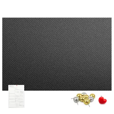 Cork memo board Dark abstraction