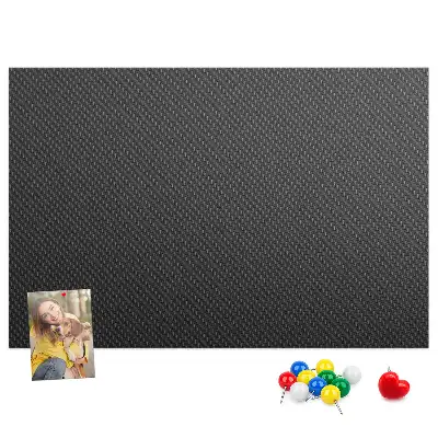 Cork memo board Dark abstraction