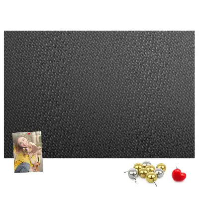 Cork memo board Dark abstraction
