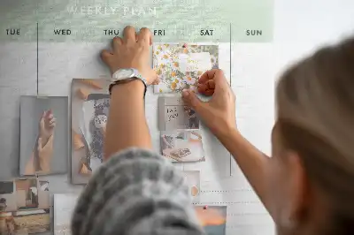 Cork Weekly Planner Memo Board
