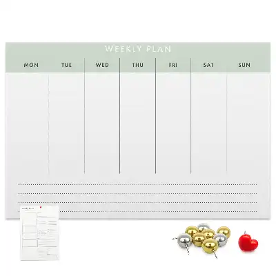 Cork Weekly Planner Memo Board