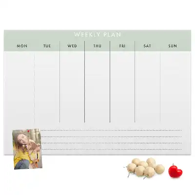 Cork Weekly Planner Memo Board