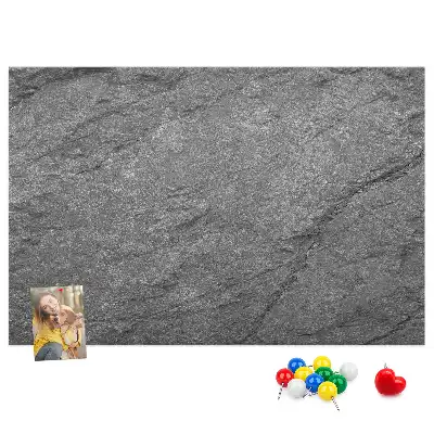Printed Cork Board Volcanic rock