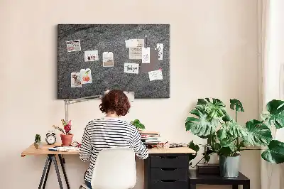 Printed Cork Board Volcanic rock