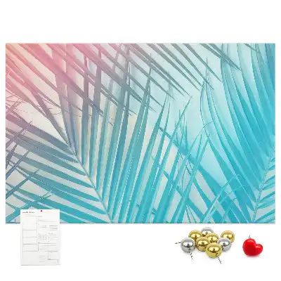 Tropical Palm Cork Memo Board