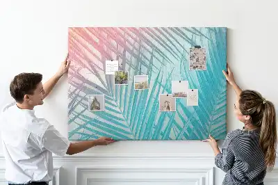Tropical Palm Cork Memo Board