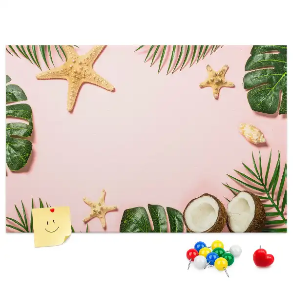 Summer Mood Printed Cork Board