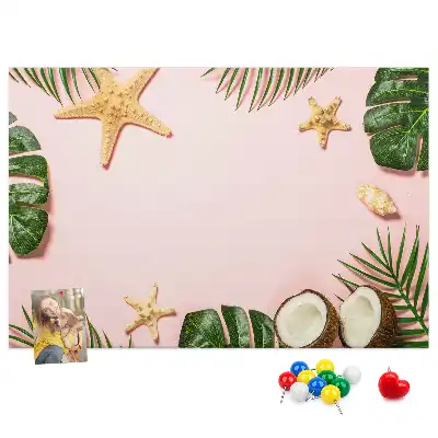 Summer Mood Printed Cork Board