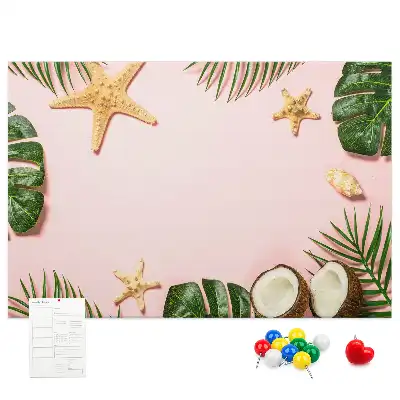 Summer Mood Printed Cork Board
