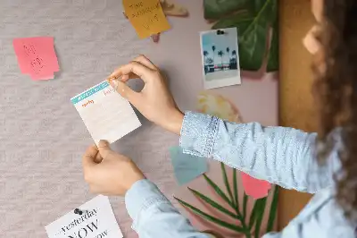 Summer Mood Printed Cork Board