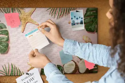 Summer Mood Printed Cork Board