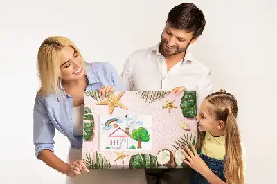 Printed Cork Board Summer mood