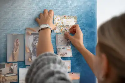 Printed Cork Memo Board Water abstraction
