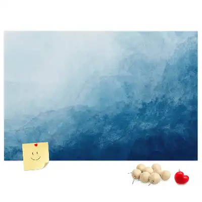 Printed Cork Memo Board Water abstraction