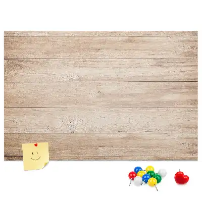 Printed Cork Board with Wood Texture
