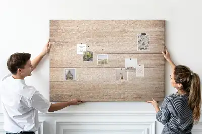Printed Cork Board with Wood Texture
