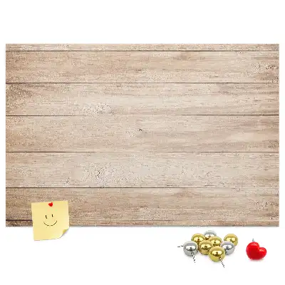 Printed Cork Board with Wood Texture