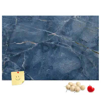 Cork memo board Elegant marble