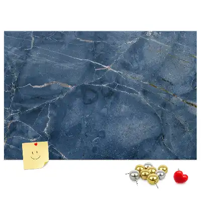 Cork memo board Elegant marble