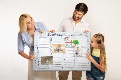 Cork Memo Board for Birthday Notes